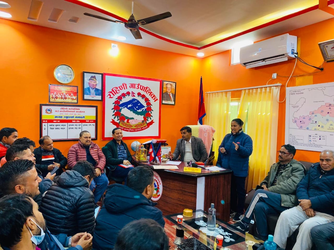 रोहिणीमा बालिका बीमा कार्यक्रम